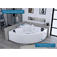 DISTRIBAIN - Baignoire balnéo Sentosa 39 jets Whirlpool - vignette