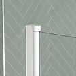 AURLANE - Pare baignoire Rabattable 80x140cm - Profilé Blanc Mat - Verre Trempé 4mm - ELEMENTARY - vignette
