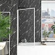 AURLANE - Pare baignoire rabattable 75x130cm - Finition Blanc - WHITE CONTOURING SCREEN - vignette