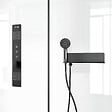 AURLANE - Cabine de douche 115x90x210 cm avec receveur + bonde 90mm + Grille linéaire - FACTORY 2 - vignette