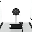 AURLANE - Cabine de douche 110x80cm / Receveur Haut - Verre transparent sérigraphié et Blanc - Profilés Noir - vignette