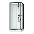 AURLANE - Cabine de douche carrée 80x80x200 cm - vignette