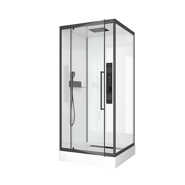 AURLANE - Cabine de douche CARRÉE - 90x90x217cm - FACTORY 2 SQUARE - large