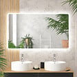 AURLANE - Miroir salle de bain avec eclairage LED - 120x70cm - GO LED - vignette