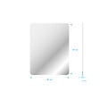AURLANE - Miroir salle de bain - 60x80cm - GO - vignette