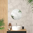 AURLANE - Miroir salle de bain ROND - Diamètre 50cm - GO - vignette