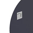 AURLANE - Miroir salle de bain ROND - Diamètre 50cm - GO - vignette