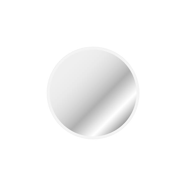 AURLANE - Miroir salle de bain rond avec eclairage LED - Diamètre 70cm - GO LED - large