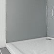 AURLANE - Pack 2 Panneaux muraux Silver 90x210cm avec Profilés Chrome - WALL'IT - vignette
