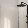 AURLANE - Pack 3 Panneaux Muraux Aluminium Ivoire 90+120+90x210 cm avec Profilés Chrome - WALL'IT - vignette