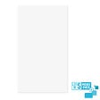 AURLANE - LOT de 5 Panneaux Muraux pour salle de bains en Aluminium Blanc - 120x210cm - WALL'IT - vignette