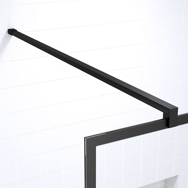 AURLANE - Pack Paroi de douche 140x195 cm + RECEVEUR DE DOUCHE A CARRELER 90x140 RECOUPABLE - large
