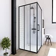 AURLANE - Paroi retour pour porte de douche - 90x200 cm - CRUSHX RETOUR 90CM - vignette