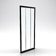 AURLANE - Paroi retour pour porte de douche - 90x200 cm - CRUSHX RETOUR 90CM - vignette