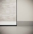 AURLANE - Porte de Douche Pivotante 80x195cm - Verre Trempe 8mm Anticalcaire - Alu Noir - DARK ELEMENTARY - vignette