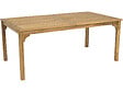HABITAT ET JARDIN - Table de jardin extensible en bois 180/240 cm "Valladolid" – 6 à 10 places - Marron - vignette