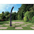 ARKEMA DESIGN - Arkema Design Happy - Douche solaire pour piscine avec lave-pieds, anthracite (H120/7016) - vignette