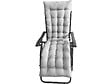 HABITAT ET JARDIN - Fauteuil de jardin relax zéro gravité avec coussin matelassé "Sintra" - Noir - vignette