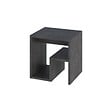 HABITAT ET JARDIN - table d'appoint en bois "Bon" 40 x 35 x 40 cm - Gris rétro - vignette