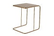 HABITAT ET JARDIN - table d'appoint en métal "Poet" 47 x 46 x 57 cm - Or - vignette