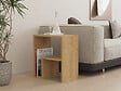 HABITAT ET JARDIN - Table d'Appoint en bois "Yepa" - 45 x 29 x 51 cm - Chêne Saphir - vignette