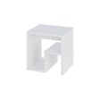 HABITAT ET JARDIN - table d'appoint en bois "Bon" 40 x 35 x 40 cm - Blanc - vignette