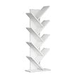 HABITAT ET JARDIN - Bibliothèque en bois "Hitit" - 46 x 22 x 128 cm - Blanc - vignette