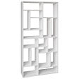 HABITAT ET JARDIN - Bibliothèque en bois "Nicola" - 90 x 30 x 180 cm - Blanc - vignette
