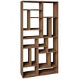 HABITAT ET JARDIN - Bibliothèque en bois "Nicola" - 90 x 30 x 180 cm - Marron - vignette