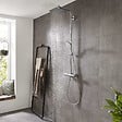 HANSGROHE - Colonne de douche Crometta E 240 EcoSmart Chrome HANSGROHE 27281000 avec mitigeur thermostatique - vignette
