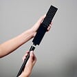 HANSGROHE - Pommeau de douche HANSGROHE Pulsify E 100 EcoSmart noir mat + flexible de douche 1,25 m HANSGROHE Isiflex noir mat - vignette