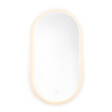 NATUREL - Miroir LED salle de bain ovale 60x120 cm 3 couleurs anti-buée avec capteur Project (ZPROV12060LED) - vignette
