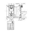 GROHE - SOLIDO Bâti-support autoportant pour WC, 1,13 M (39981000) - vignette