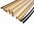 GD MENUISERIES - Porte Coulissante Atelier Noir vitre depoli H204 x L73 cm, Galandage, kit finition - vignette