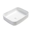 SWISS AQUA TECHNOLOGIES - Vasque à poser Infinitio 50 x 39 x 13 cm, sans trop-plein, blanc mat (SATINF5039M) - vignette