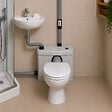 GT MARKET - Broyeur sanitaire WC, pompe de relevage 600 watts - vignette