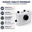 GT MARKET - Broyeur sanitaire WC, pompe de relevage 600 watts - vignette