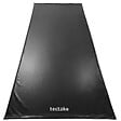TECTAKE - Tapis de sol garage antidérapant en plastique noir 6,7 x 2,6 m imperméable avec raclette extracteur télescopique - vignette