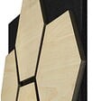 TECTAKE - Lot 6 panneaux acoustiques en mdf en placage bois chêne clair 76 x 62 cm découpables - vignette
