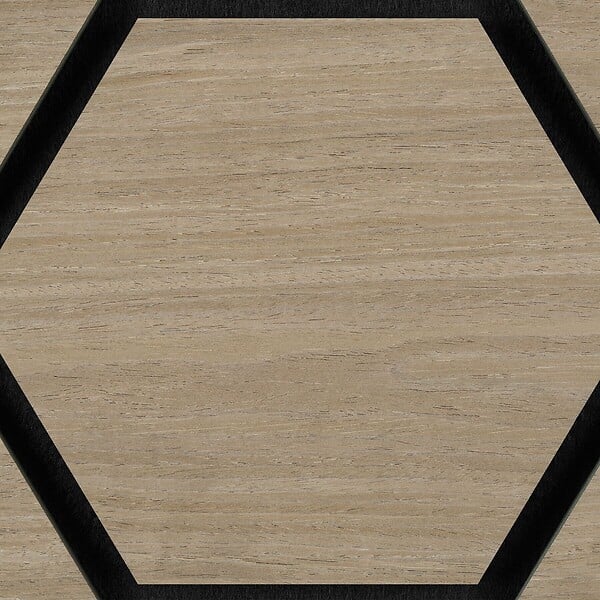 TECTAKE - Lot de 6 panneaux acoustiques en mdf avec placage en bois véritable chêne foncé 76 x 62 x 1,8 cm absorption acoustique efficace - large