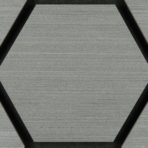 TECTAKE - Lot 6 panneaux acoustiques aspect bois en mdf placage bois véritable chêne gris clair 76 x 62 x 1,8 cm - large