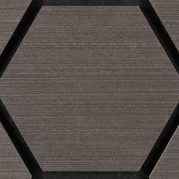 TECTAKE - Lot 4 panneaux acoustiques en mdf en chêne gris 76x62x1,8 cm panneaux absorbants - large