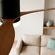 JOCCA - Ventilateur de Plafond lumière LED 40W Noir Silencieux 3Pales Effet bois 6Vitesses Télécommande Mode Été Hiver Minuterie Jocca - vignette