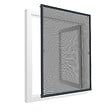 TECTAKE - Moustiquaire avec cadre en aluminium pour fenêtres gris anthracite - vignette