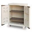 ARTPLAST - Armoire Exterieur Interieur Beige 70 x 47 x 97cm Charge 50kg max - Armoire Garage Buanderie Terrasse Jardin - vignette