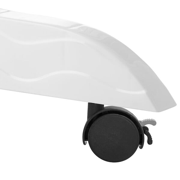 TECTAKE - Séchoir à linge tour pliable 4 étages en métal blanc gris chrome roulettes 125x63x179 cm - large