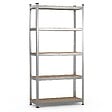 VOUNOT - Etagères de rangement charge lourde robuste à 5 niveaux 90x40x180cm - vignette
