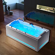 DISTRIBAIN - Baignoire balnéo Hanoi 40 jets - vignette