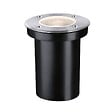 PAULMANN - Encastré de sol Floor Extérieur - Paulmann - 94390 - 230V - D.105mm - max.10W - GU10 - gradable - IP65 - Acier - vignette