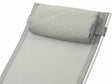 HABITAT ET JARDIN - Bain de soleil en aluminium "Beauty" - Phoenix - Gris - Lot de 2 - vignette